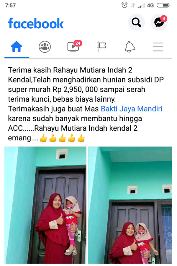 testimoni perumahan subsidi kendal